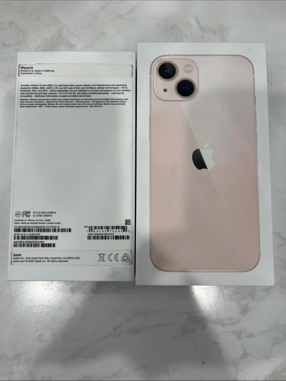 Just the box, not the phone